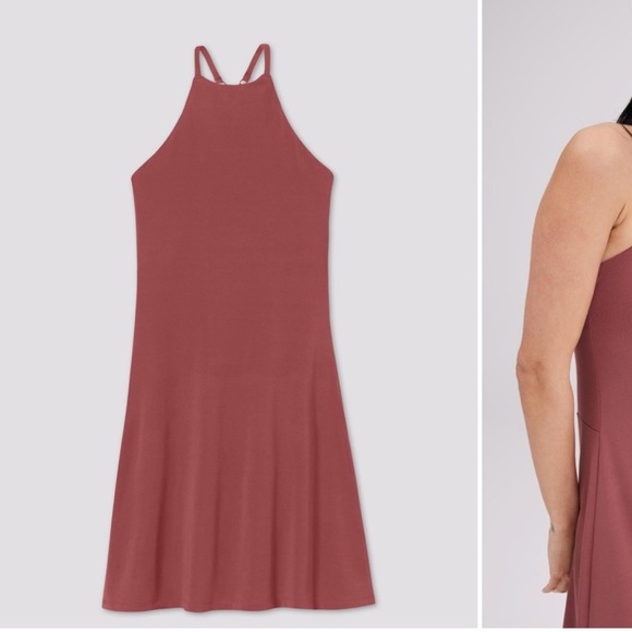 NWT Girlfriend Collective Undress Dress Fig Size M - Picture 6 of 16